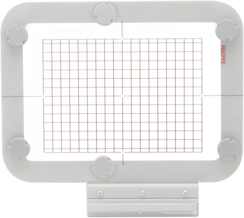 Image of Sew Tech Magnetic Embroidery Hoop for Brother NQ1700E NQ1600E Quattro 6000D 6700D NV6000D NV6750D NQ700PRW NQ1300 NQ900 NQ700 NV1300 NV880E NV850E NV2600 NV2650D Machine (4in1-BM Set)