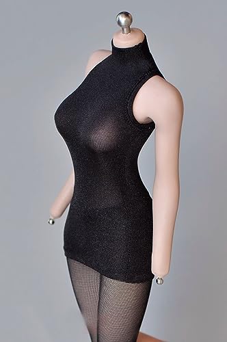 Combinaison noire 1/6 de haute précision pour figurine AMITD