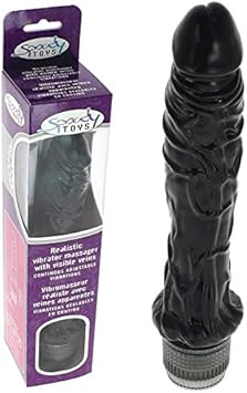 Spoody Juguetes Multispeed realista 24cm Vibrador Negro ...