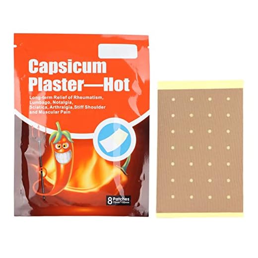 Parches De Capsaicina Caliente, Parches Para Aliviar El Dolor, 8 Piezas De Parches Para Aliviar El Dolor De Yeso De Pimiento Caliente Para Articulaciones, Espalda, Hombros, Brazos, Relajación Muscular