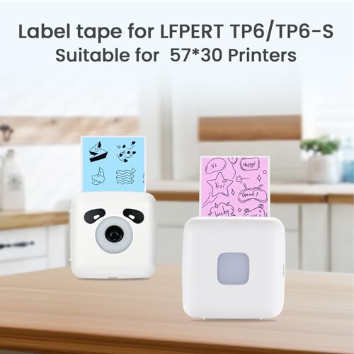 Papel térmico autoadhesivo resistente al agua y aceite de 57 x 30 mm 6