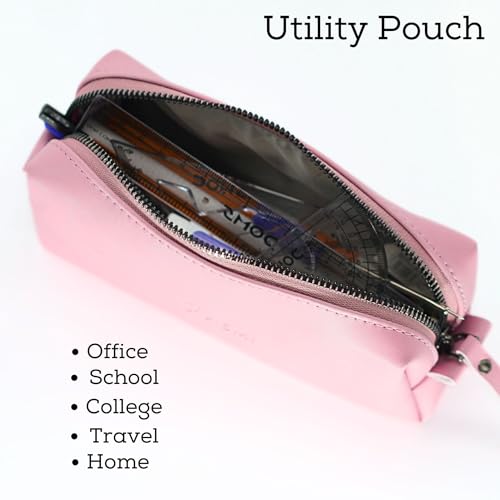 Image of VISMIINTREND Multi Utility Pencil Pen Stationery Cosmetic Brushes Sunglasses Pouch for Girls /Boys /Men /Women | School | Travel | Office | Organizer | Birthday /Return Gifts for Kids