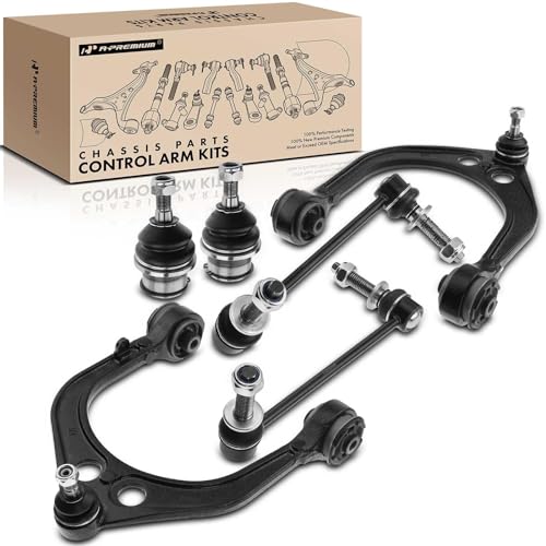 A-Premium 6Pcs Front Suspension Kit, Upper Control Arm, Sway Bar Link by A-premium - Used condition - CA$119.73