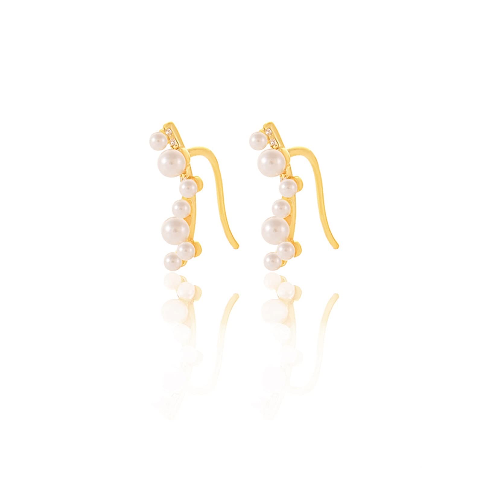 Boucles d'oreilles romantiques au design minimaliste et chic - 4