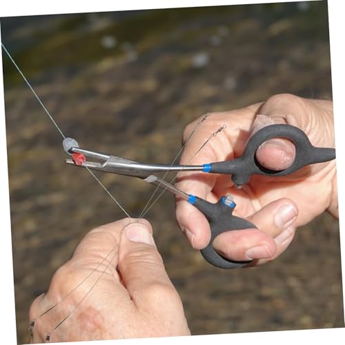 BESPORTBLE 40 piezas alambres de pesca con swivels y snaps Acero miniatura 5