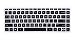 CaseBuy Keyboard Silicon Protector Skin Cover for 13.3" HP Pavilion x360 13-s099nr 13-s120nr 13-s128nr 13-s192nr 13-s199nr M3-u001dx u028tu u003dx u021tu series US Version(Black)