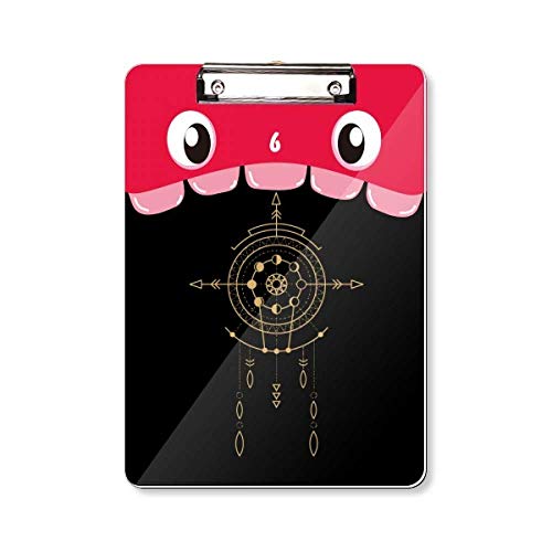 Porte-bloc A4 Universe Totem avec motif géométrique pour bureau