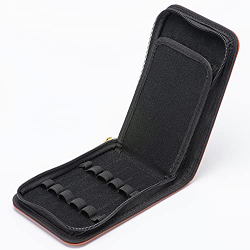 Lanxivi Fountain Pen Roller Pen Pu Leather Case For 12 Pens (Coffee) #TOP6