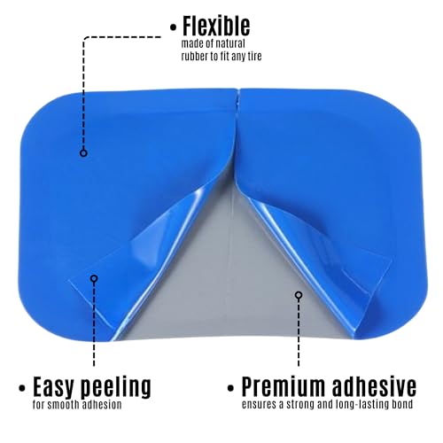 Image of Radial Tyre Repair Patch 35 NO. Box Quantity 10 Pcs