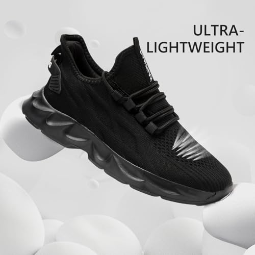 Image of Tvtaop Women's Trail Running Shoes Lightweight - Non-Slip Breathable Design for Tennis, Hiking & Gym Training | Cushioned Walking Comfort Sneakers Size 7