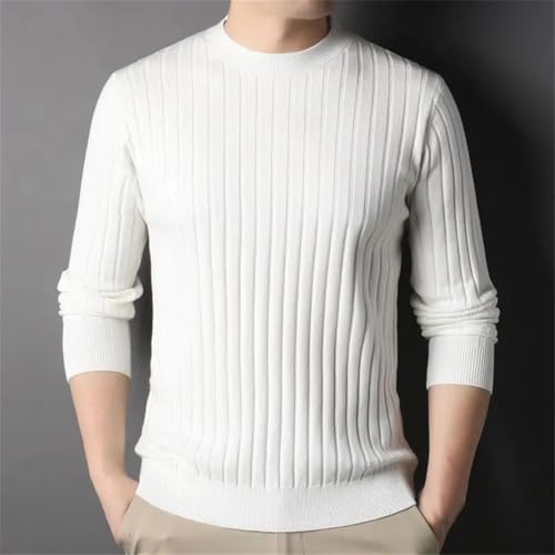 Men's Pullover Sweaters V-Neck Long Sleeve Solid Knitting Casual Simple Korean Tops4