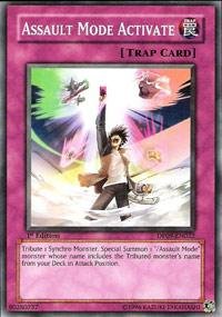 Amazon.com: Yu-Gi-Oh! - Assault Mode Activate (DP09-EN022) - Duelist Pack 9  Yusei Fudo 2-1st Edition