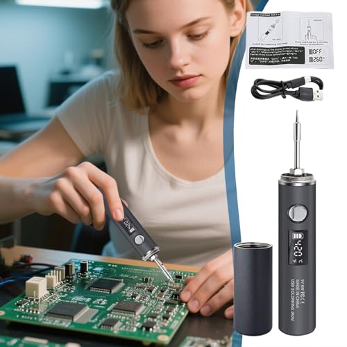 Kit de soldadura digital para solucionar averías con luz y 5 niveles de control 4