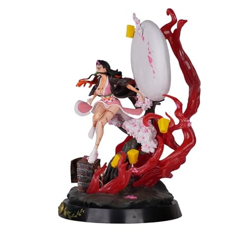 Image of Offo Anime Nezuko Kamado Moon Light Action Figure | Premium PVC Collectible | Lightweight Durable Figurine for Home Decor, Office Desk & Study Table | Gift for Anime Lovers & Collectors