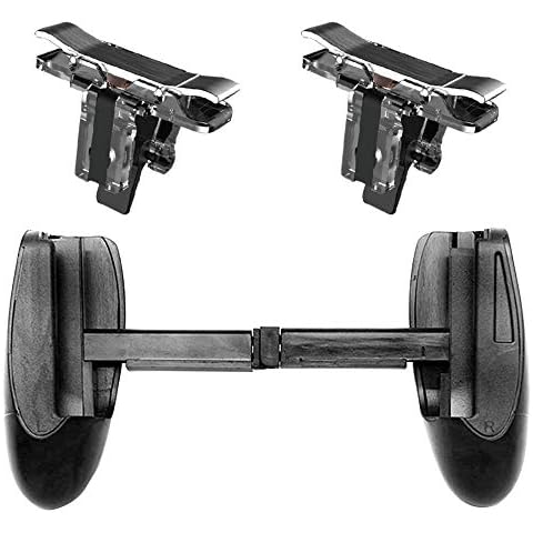 SONGVEN Mobile Game Controller Handle for Smartphone Gaming Trigger for PUBG/Rules of Survival Smartphone Game Controller Joystick for Android Smartphone Joypad (R8 Handle) Cover