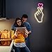 Finger Heart Neon Sign, Kpop Heart Gesture Neon Light Sign for Wall Decor, Game, Heart Hand Korean Decor Neon Signs Artwork for Home, Bedroom, Living Room, Café, Lounge by COLORNEON