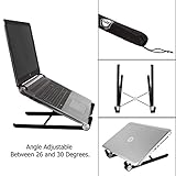 [page_title]-Laptop Ständer – Perfekte Kühlung – Leichter, Tragbarer und Faltbarer Notebook-Ständer mit Tragetasche – Passend für alle Laptops & Tablets – Für Reise, Büro und Zuhause - Flexibel, Robust und Stabil