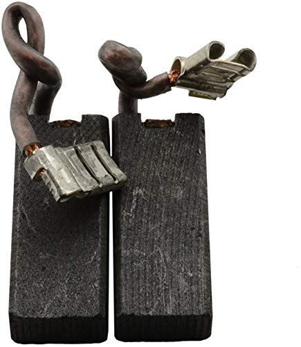 Preisvergleich Produktbild Buildalot Specialty Kohlebürsten ca-17-58358 für DeWalt DW541A - 6x10x24mm - Mit Automatischer Abschaltung, Federn, Kabel und Stecker - Ersatz für Originalteile 326961-00 & 327148-03