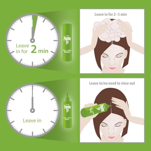 Plantur 39 Caffeine Shampoo and Tonic Set Prevents and Reduces Hair Loss | For Fine Brittle Hair | Supports Hair Growth | Women Hair Care Made in Germany | Set of 250ml Shampoo and 200ml Tonic - Image 5
