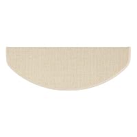 Lot De 15 Tapis D'Escalier 100% Sisal Naturel Antidérapant - Dimensions 64 X 23,5 Cm