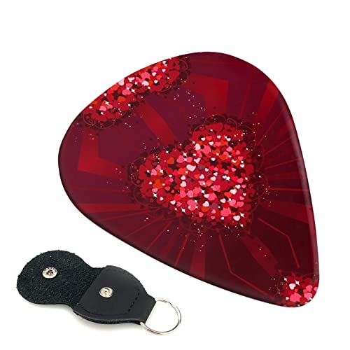 Happy Valentine’S Day Lot de 6 médiators pour guitare acoustique, guitare électrique, basse, ukulélé – fins, moyens et… - Les Beatles, Paul McCartney, John Lennon, RIngo Starr, George Harrison Happy Valentine'S Day Lot de 6 médiators pour guitare acoustique, guitare électrique, basse, ukulélé – fins, moyens et…