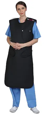 Kiran Medical Systems - Radiation Protection Coat Apron - 0.50mm Pb Leadlite - Satin Touch