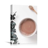 Canvas Wall Art Drink Served Chic Citrus Colorful Fruit Kitchen Multicolor Photography - 12x18 inches