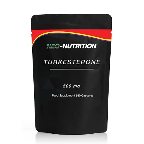 Turkesterone Capsules Pure 500mg Natural Ajuga Turkestanica Extract Ecydysterone
