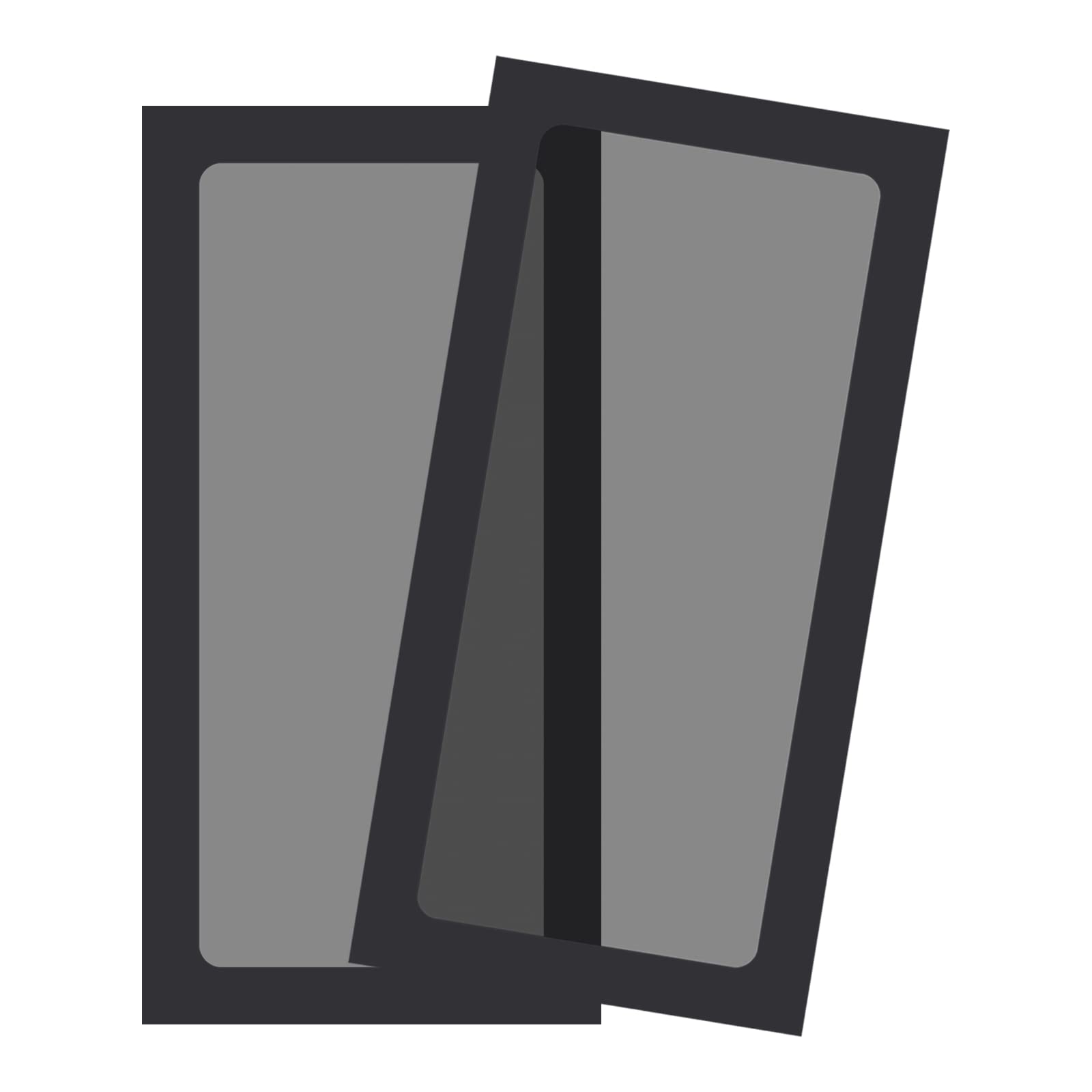 Magnetic Dust Filter 240mm Mesh Magnetic Frame Ultra Fine Computer PC Case Fan Dust Proof Filter Cover Grills 80 Mesh Nylon Filter for PC Power Modem Routers(NYLON, 2Pack, Black)