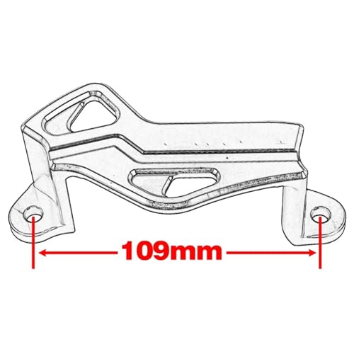 Sprocket guard protector para evitar roturas de cadena en Kawasaki KX450F 5