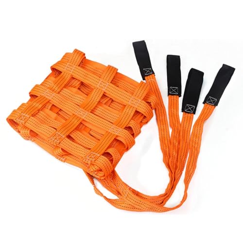 Pallet Cargo Net, Lifting Cargo Net, Flat Polyester Sling Lifting Net, Hanging Lifting Net Cargo Hanging Net, Cargo Net Material Handling Sling, Security Cargo Hanging Net(3 X 3M/Mesh 15cm/Load 2.5t)