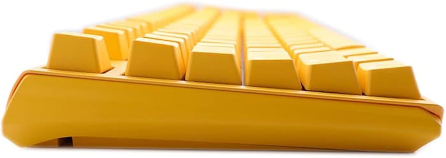 キーボード Ducky One 3 TKL 80% Yellow Ducky Ducky Yellow One 3 TKL Hotswap RGB Double Shot PBT QUACK