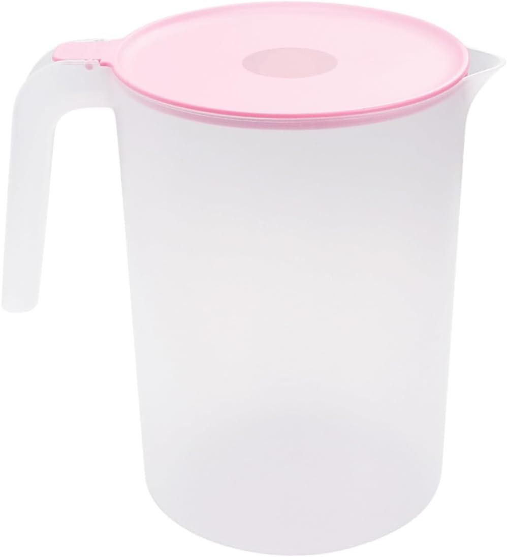 Ml Plastic Cold Water Kettle with Handle and Press Lid