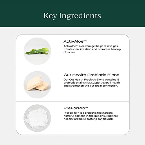 CYMBIOTIKA Probiotic + Prebiotic Gut Health Supplement for Women & Men, Supplements for Immune Support, Digestive Health, & Gut Balance, Contains Probiotics & Prebiotics, 50 Billion CFU, 90 Capsules - Image 4