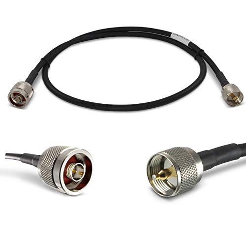 Proxicast 3 ft Ultra Flexible PL259 Male - N Male Low Loss Coax