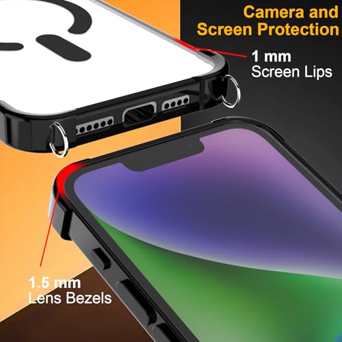 Coque MagSafe pour iPhone 15 antichoc de qualité supérieure ultra claire - 3