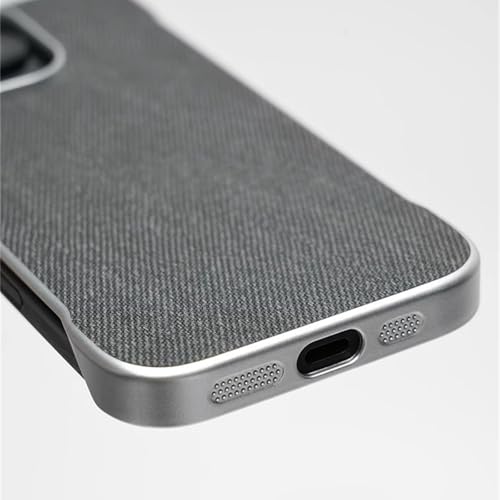 Coque magnétique pour iPhone 15 sans bordure et ultra fine