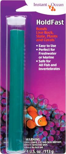 Image of Instant Ocean Holdfast Epoxy Stick, Fish Safe 4 oz (Pack of 12)