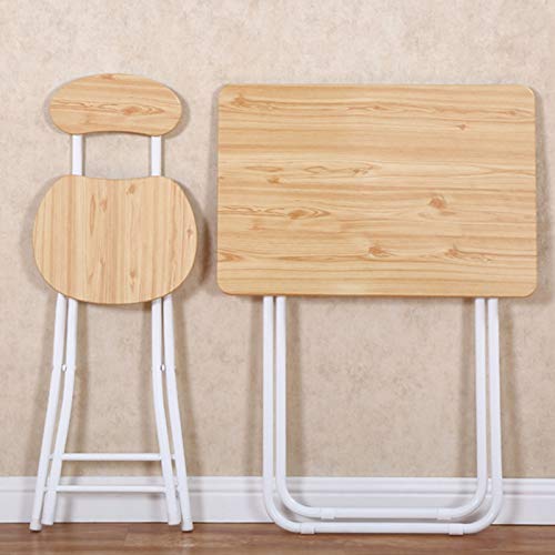 Table et Chaise Pliantes Bureau Compact Contre le Manque d'Espace Home