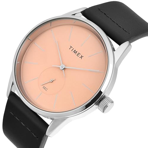 Image of TIMEX Analog Watch for Men with Round Dial & Water Resistant Man's Wrist Watches