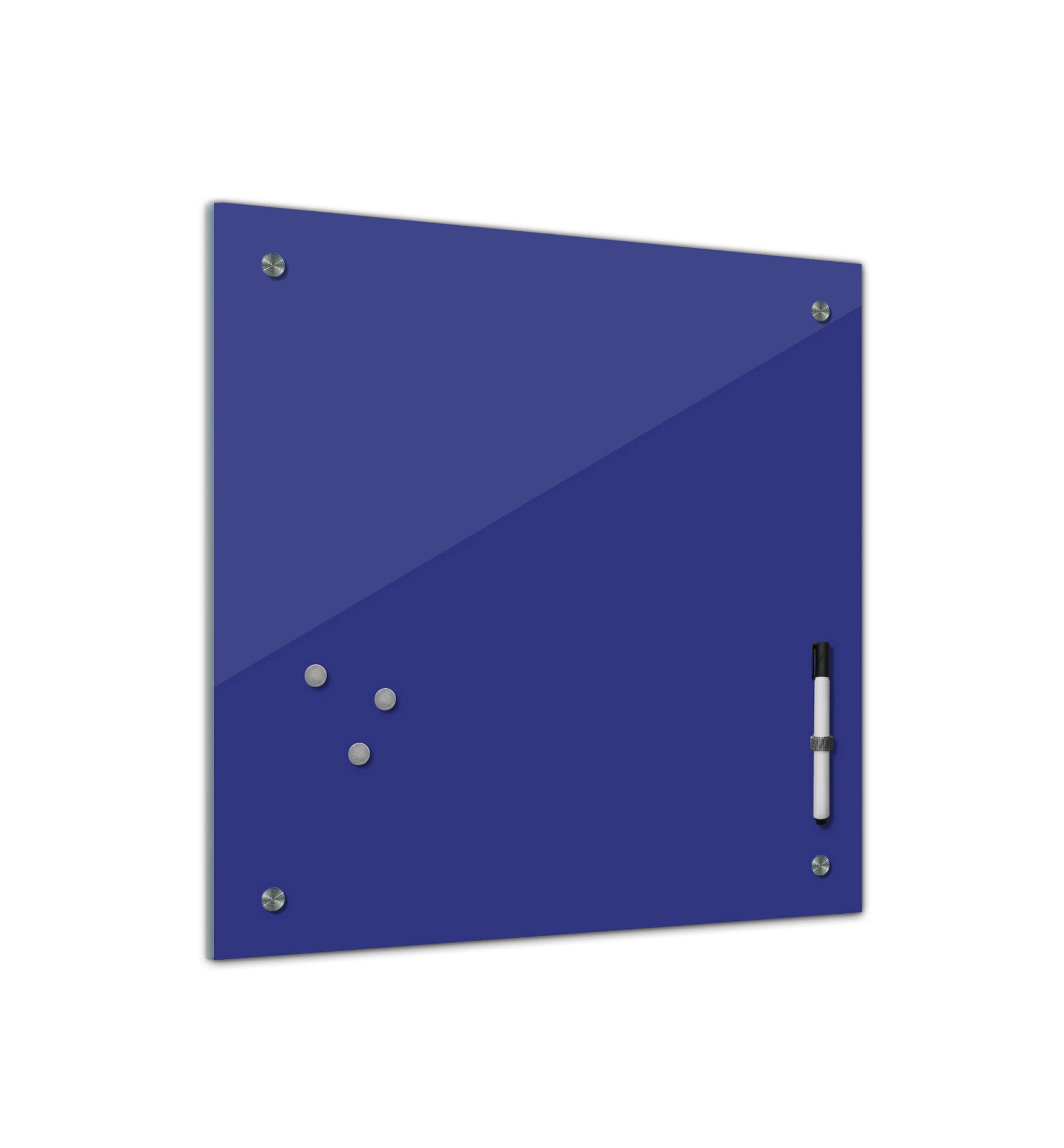Bilderdepot24 Tableau mémo magnétique en Verre 24 Couleurs 40 x 40 cm