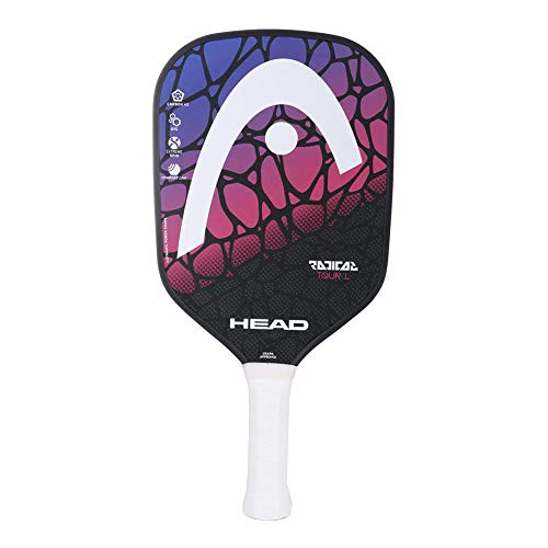 HEAD Graphite Pickleball Paddle - Radical Tour L Lightweight Paddle w/Honeycomb Polymer Core
