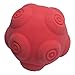 Petper Cw-0117EU Hund, Quietschendes Ballspielzeug, weiches Latex, Rot