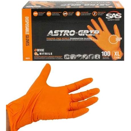 Disposable Gloves: Experience Safe & Secure Gripping with SAS Astro Grip Gloves