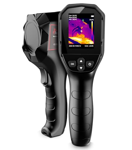 Flagfront YXI96 Thermal Camera, 240 x 240 TISR Resolution, -4°F to 1022°F Temp Range, 25Hz...
