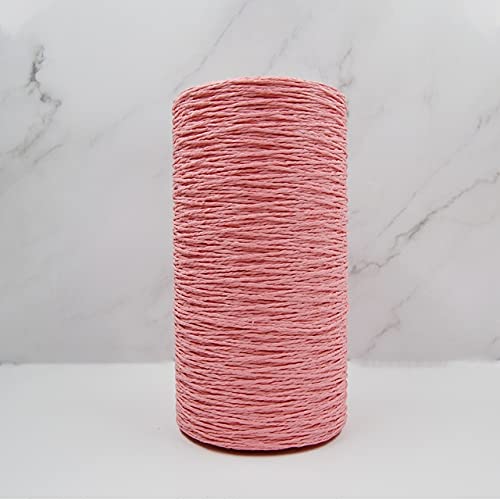 Przędza słomkowa, ręcznie robiona na drutach, na lato, 460 g/partia, przędza do rękodzieła, materiał