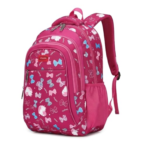 Image of Frantic Waterproof Polyester 26 L School Backpack School Bag Daypack Picnic Bag For Boys & Girl(4Zipper Parent)