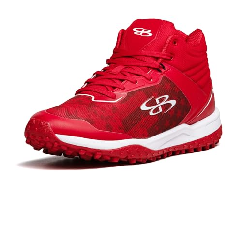 Boombah Viper Men's USA Clandestine Turf Mid Shoes - Multiple Color Options - Multiple Sizes