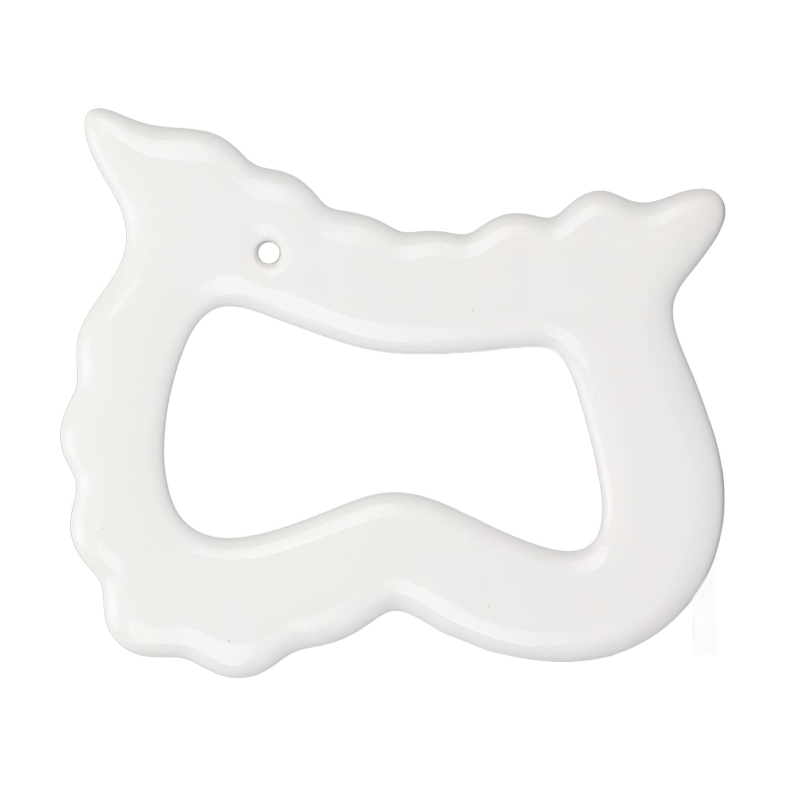 Gua Sha Scraping Massage Tool, Ceramic GuaSha Board Muscle Scraping Massage Sets for SPA Muscle Knots Facial Caring, Body Sculpting Anti Cellulite Tools