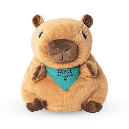 Image of Lilly's Love Weighted Stuffed Animal, 5lb | Sensory Weighted Plush for Kids and Adults | Machine Washable Plushies w /Removable Inner | Calming Weighted Stuffed Animals for Anxiety, Clyde The Capybara